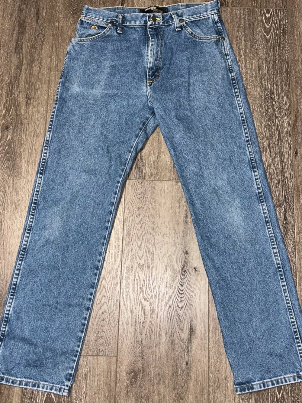Wrangler George Strait Collection Mens Blue Jeans 32x32 Denim Pants 13MGSHD